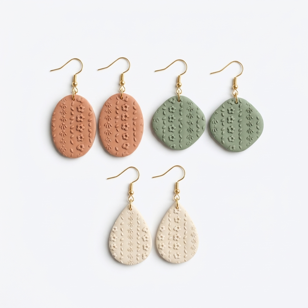 Little Bloom Texture Roller | Floral Clay Pattern Tool