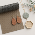 Retro Wave Texture Roller | Polymer Clay Pattern Tool