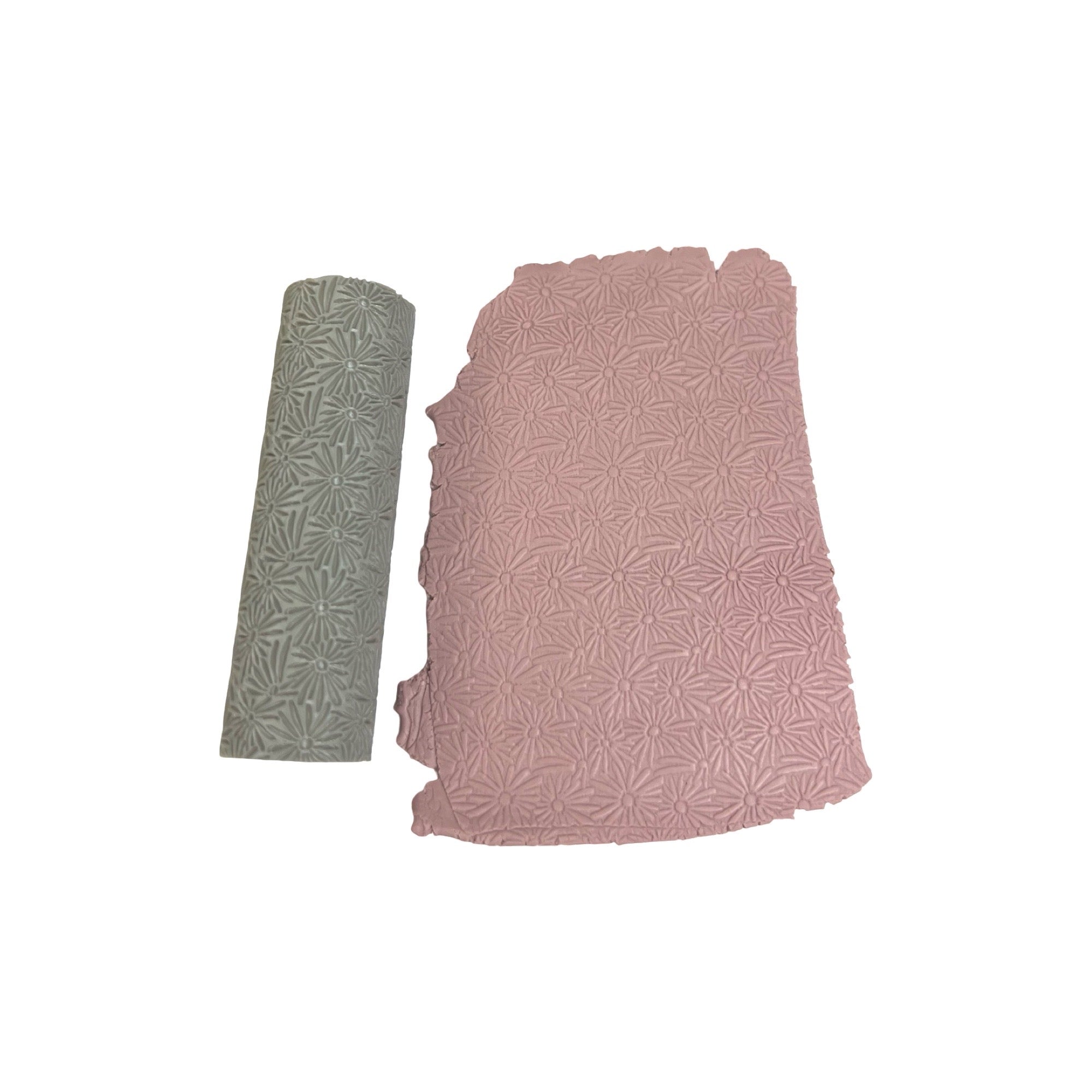 Wildflower Field Texture Roller for Polymer Clay